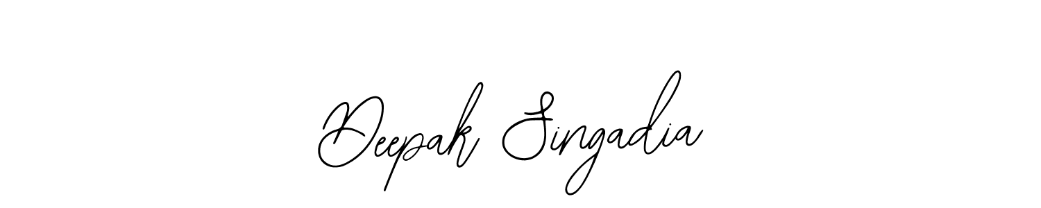 Make a beautiful signature design for name Deepak Singadia. Use this online signature maker to create a handwritten signature for free. Deepak Singadia signature style 12 images and pictures png