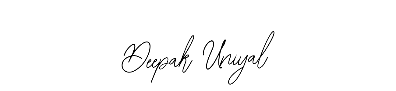 Here are the top 10 professional signature styles for the name Deepak Uniyal. These are the best autograph styles you can use for your name. Deepak Uniyal signature style 12 images and pictures png