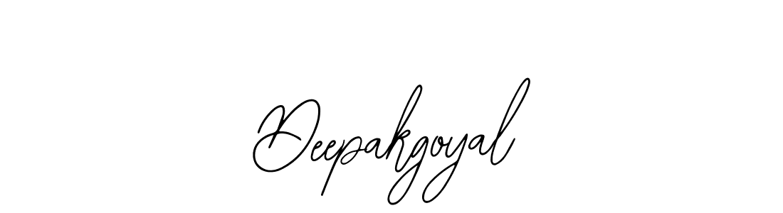 Use a signature maker to create a handwritten signature online. With this signature software, you can design (Bearetta-2O07w) your own signature for name Deepakgoyal. Deepakgoyal signature style 12 images and pictures png
