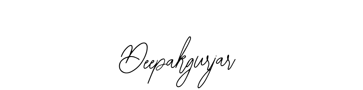 Use a signature maker to create a handwritten signature online. With this signature software, you can design (Bearetta-2O07w) your own signature for name Deepakgurjar. Deepakgurjar signature style 12 images and pictures png