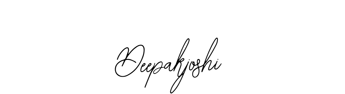 How to make Deepakjoshi signature? Bearetta-2O07w is a professional autograph style. Create handwritten signature for Deepakjoshi name. Deepakjoshi signature style 12 images and pictures png