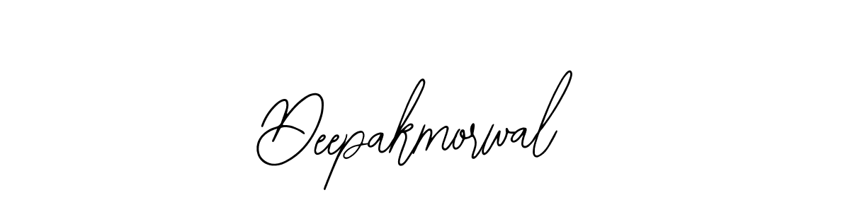You should practise on your own different ways (Bearetta-2O07w) to write your name (Deepakmorwal) in signature. don't let someone else do it for you. Deepakmorwal signature style 12 images and pictures png