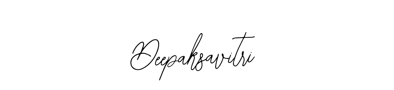 You should practise on your own different ways (Bearetta-2O07w) to write your name (Deepaksavitri) in signature. don't let someone else do it for you. Deepaksavitri signature style 12 images and pictures png