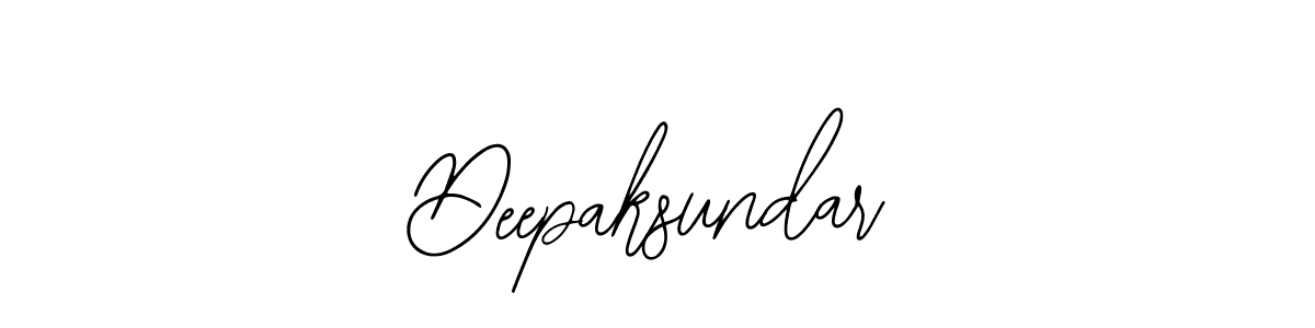 You should practise on your own different ways (Bearetta-2O07w) to write your name (Deepaksundar) in signature. don't let someone else do it for you. Deepaksundar signature style 12 images and pictures png