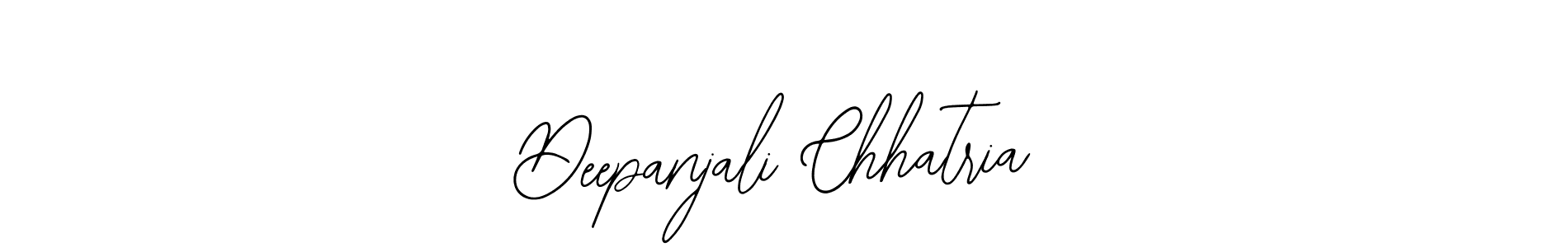 Use a signature maker to create a handwritten signature online. With this signature software, you can design (Bearetta-2O07w) your own signature for name Deepanjali Chhatria. Deepanjali Chhatria signature style 12 images and pictures png