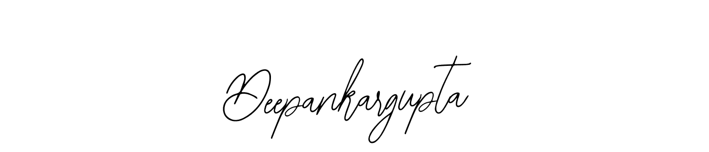 How to make Deepankargupta name signature. Use Bearetta-2O07w style for creating short signs online. This is the latest handwritten sign. Deepankargupta signature style 12 images and pictures png