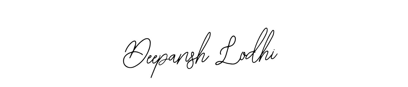 Also You can easily find your signature by using the search form. We will create Deepansh Lodhi name handwritten signature images for you free of cost using Bearetta-2O07w sign style. Deepansh Lodhi signature style 12 images and pictures png