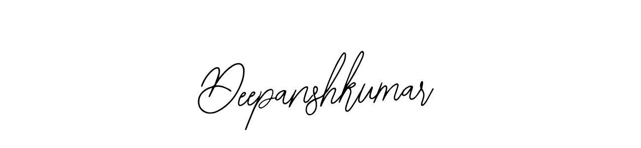 Create a beautiful signature design for name Deepanshkumar. With this signature (Bearetta-2O07w) fonts, you can make a handwritten signature for free. Deepanshkumar signature style 12 images and pictures png