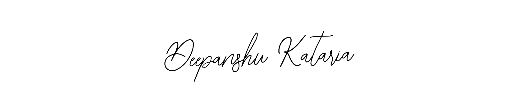 How to make Deepanshu Kataria signature? Bearetta-2O07w is a professional autograph style. Create handwritten signature for Deepanshu Kataria name. Deepanshu Kataria signature style 12 images and pictures png