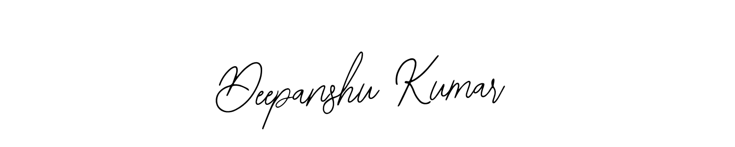 The best way (Bearetta-2O07w) to make a short signature is to pick only two or three words in your name. The name Deepanshu Kumar include a total of six letters. For converting this name. Deepanshu Kumar signature style 12 images and pictures png