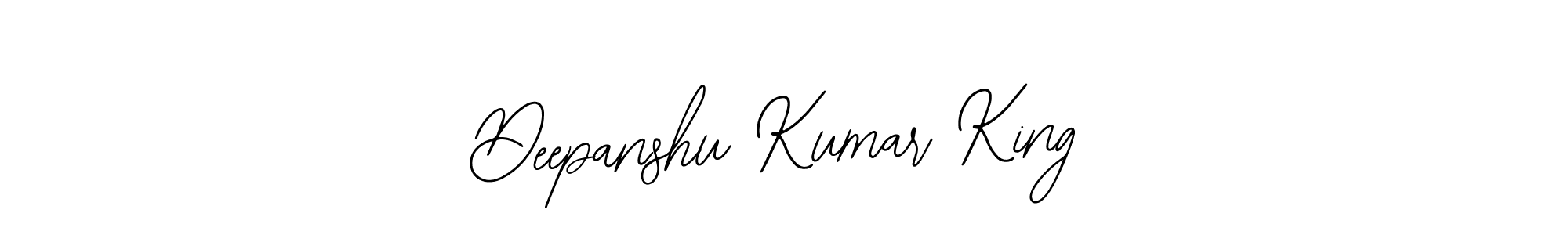 How to Draw Deepanshu Kumar King signature style? Bearetta-2O07w is a latest design signature styles for name Deepanshu Kumar King. Deepanshu Kumar King signature style 12 images and pictures png