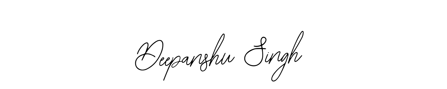 The best way (Bearetta-2O07w) to make a short signature is to pick only two or three words in your name. The name Deepanshu Singh include a total of six letters. For converting this name. Deepanshu Singh signature style 12 images and pictures png