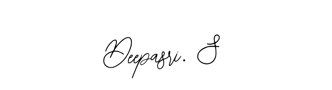 if you are searching for the best signature style for your name Deepasri. S. so please give up your signature search. here we have designed multiple signature styles  using Bearetta-2O07w. Deepasri. S signature style 12 images and pictures png