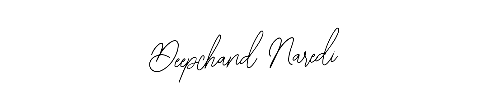 Create a beautiful signature design for name Deepchand Naredi. With this signature (Bearetta-2O07w) fonts, you can make a handwritten signature for free. Deepchand Naredi signature style 12 images and pictures png