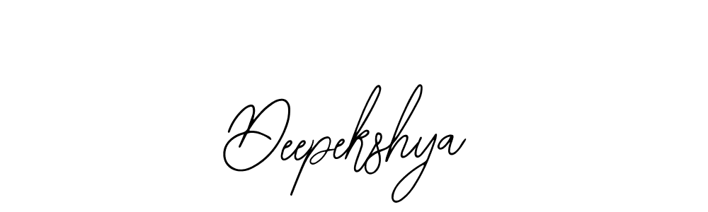 How to make Deepekshya signature? Bearetta-2O07w is a professional autograph style. Create handwritten signature for Deepekshya name. Deepekshya signature style 12 images and pictures png