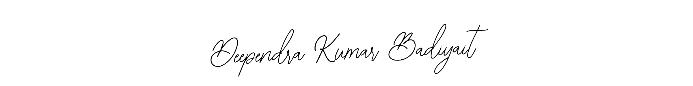 Deependra Kumar Badiyait stylish signature style. Best Handwritten Sign (Bearetta-2O07w) for my name. Handwritten Signature Collection Ideas for my name Deependra Kumar Badiyait. Deependra Kumar Badiyait signature style 12 images and pictures png