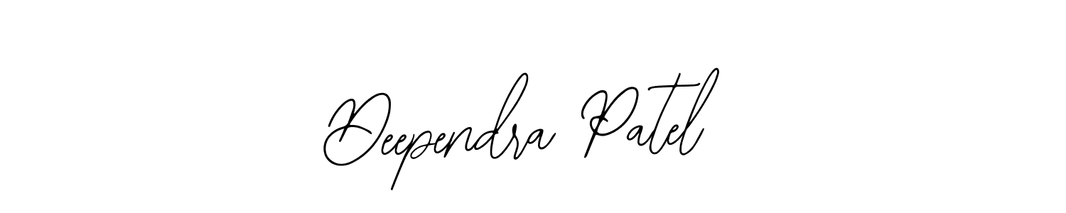 How to make Deependra Patel signature? Bearetta-2O07w is a professional autograph style. Create handwritten signature for Deependra Patel name. Deependra Patel signature style 12 images and pictures png