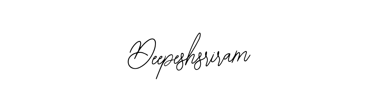 This is the best signature style for the Deepeshsriram name. Also you like these signature font (Bearetta-2O07w). Mix name signature. Deepeshsriram signature style 12 images and pictures png