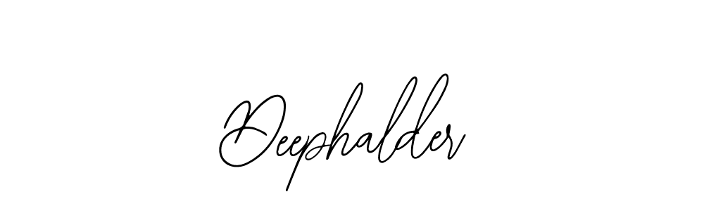 Make a beautiful signature design for name Deephalder. With this signature (Bearetta-2O07w) style, you can create a handwritten signature for free. Deephalder signature style 12 images and pictures png