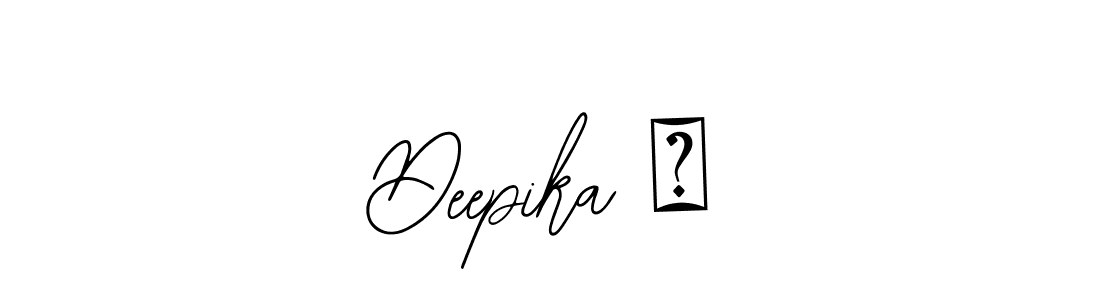 You can use this online signature creator to create a handwritten signature for the name Deepika ♡. This is the best online autograph maker. Deepika ♡ signature style 12 images and pictures png