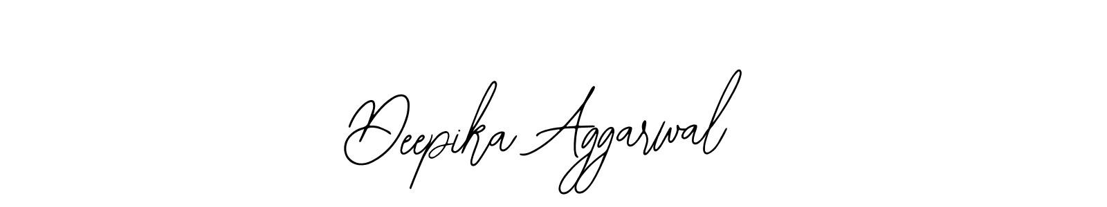 You should practise on your own different ways (Bearetta-2O07w) to write your name (Deepika Aggarwal) in signature. don't let someone else do it for you. Deepika Aggarwal signature style 12 images and pictures png