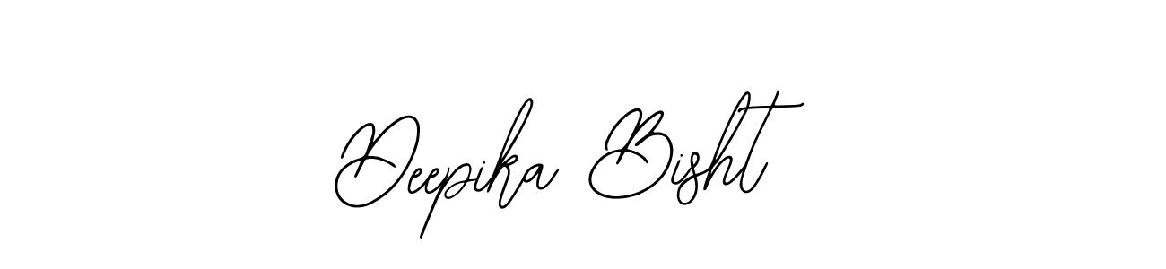 Design your own signature with our free online signature maker. With this signature software, you can create a handwritten (Bearetta-2O07w) signature for name Deepika Bisht. Deepika Bisht signature style 12 images and pictures png