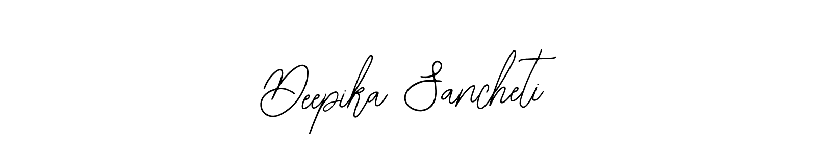 Make a beautiful signature design for name Deepika Sancheti. Use this online signature maker to create a handwritten signature for free. Deepika Sancheti signature style 12 images and pictures png