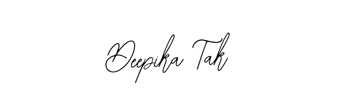 Make a beautiful signature design for name Deepika Tak. Use this online signature maker to create a handwritten signature for free. Deepika Tak signature style 12 images and pictures png