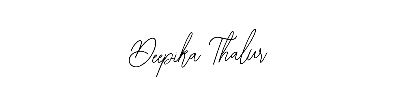 Create a beautiful signature design for name Deepika Thalur. With this signature (Bearetta-2O07w) fonts, you can make a handwritten signature for free. Deepika Thalur signature style 12 images and pictures png