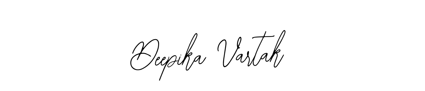 It looks lik you need a new signature style for name Deepika Vartak. Design unique handwritten (Bearetta-2O07w) signature with our free signature maker in just a few clicks. Deepika Vartak signature style 12 images and pictures png