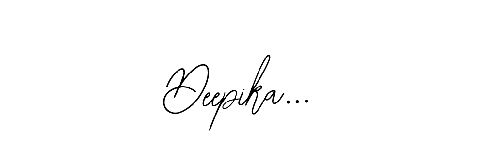 Bearetta-2O07w is a professional signature style that is perfect for those who want to add a touch of class to their signature. It is also a great choice for those who want to make their signature more unique. Get Deepika... name to fancy signature for free. Deepika... signature style 12 images and pictures png