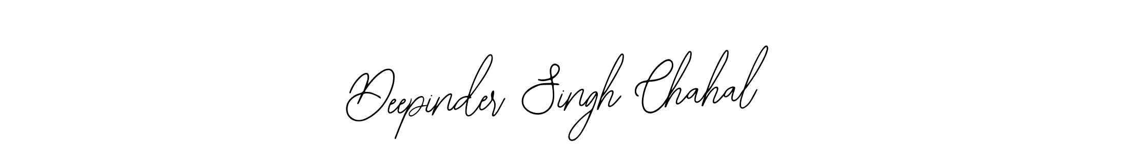 Also we have Deepinder Singh Chahal name is the best signature style. Create professional handwritten signature collection using Bearetta-2O07w autograph style. Deepinder Singh Chahal signature style 12 images and pictures png