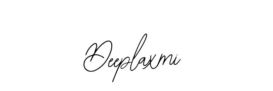 Use a signature maker to create a handwritten signature online. With this signature software, you can design (Bearetta-2O07w) your own signature for name Deeplaxmi. Deeplaxmi signature style 12 images and pictures png