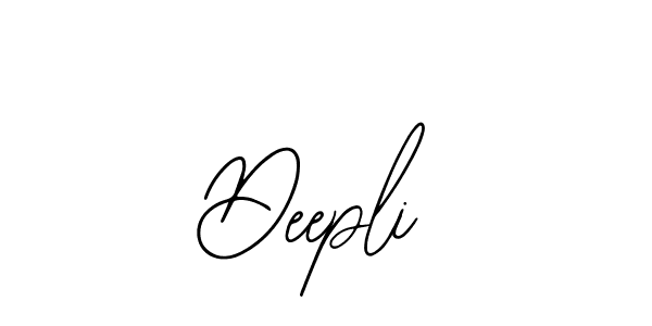 Also we have Deepli name is the best signature style. Create professional handwritten signature collection using Bearetta-2O07w autograph style. Deepli signature style 12 images and pictures png