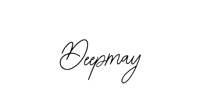 Use a signature maker to create a handwritten signature online. With this signature software, you can design (Bearetta-2O07w) your own signature for name Deepmay. Deepmay signature style 12 images and pictures png