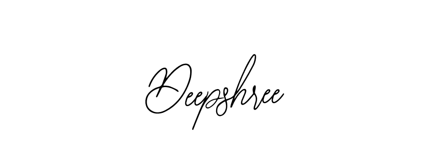 Design your own signature with our free online signature maker. With this signature software, you can create a handwritten (Bearetta-2O07w) signature for name Deepshree. Deepshree signature style 12 images and pictures png
