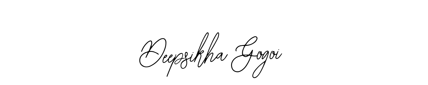 Also we have Deepsikha Gogoi name is the best signature style. Create professional handwritten signature collection using Bearetta-2O07w autograph style. Deepsikha Gogoi signature style 12 images and pictures png