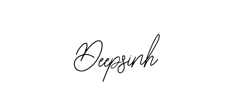 Also we have Deepsinh name is the best signature style. Create professional handwritten signature collection using Bearetta-2O07w autograph style. Deepsinh signature style 12 images and pictures png