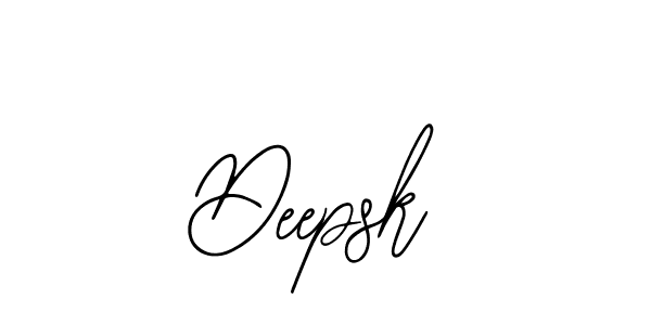 You should practise on your own different ways (Bearetta-2O07w) to write your name (Deepsk) in signature. don't let someone else do it for you. Deepsk signature style 12 images and pictures png