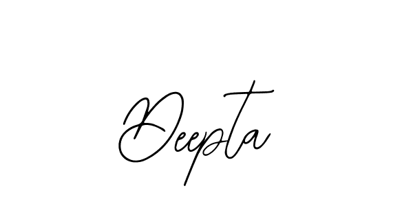 How to make Deepta signature? Bearetta-2O07w is a professional autograph style. Create handwritten signature for Deepta name. Deepta signature style 12 images and pictures png