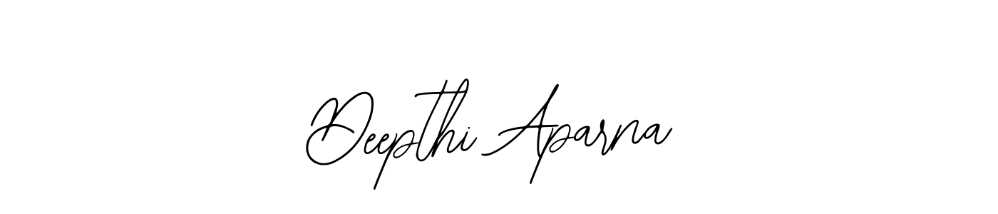Use a signature maker to create a handwritten signature online. With this signature software, you can design (Bearetta-2O07w) your own signature for name Deepthi Aparna. Deepthi Aparna signature style 12 images and pictures png