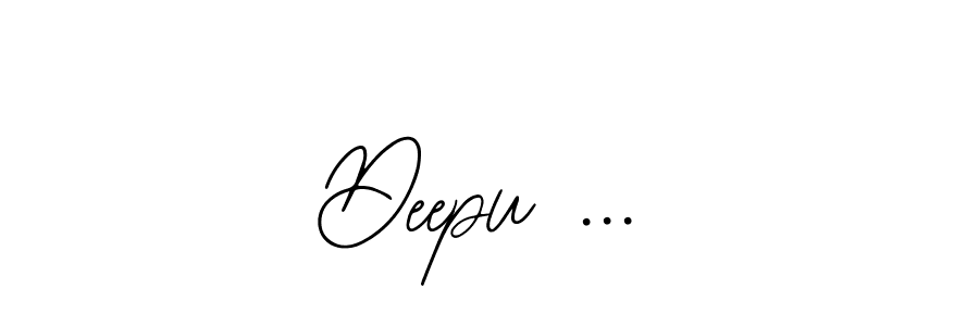 Create a beautiful signature design for name Deepu .... With this signature (Bearetta-2O07w) fonts, you can make a handwritten signature for free. Deepu ... signature style 12 images and pictures png