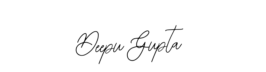 Use a signature maker to create a handwritten signature online. With this signature software, you can design (Bearetta-2O07w) your own signature for name Deepu Gupta. Deepu Gupta signature style 12 images and pictures png
