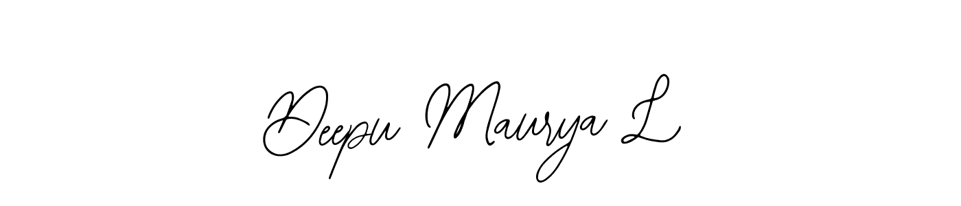 Check out images of Autograph of Deepu Maurya L name. Actor Deepu Maurya L Signature Style. Bearetta-2O07w is a professional sign style online. Deepu Maurya L signature style 12 images and pictures png