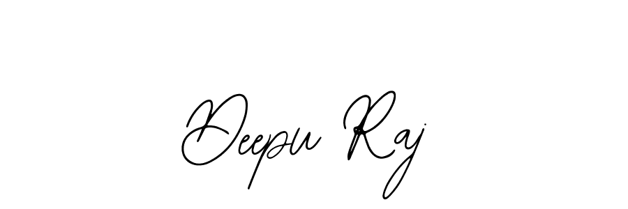 Use a signature maker to create a handwritten signature online. With this signature software, you can design (Bearetta-2O07w) your own signature for name Deepu Raj. Deepu Raj signature style 12 images and pictures png