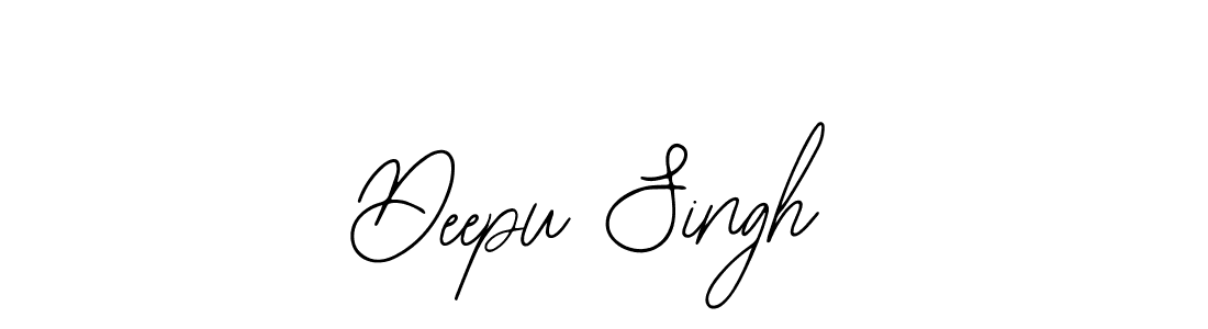 Create a beautiful signature design for name Deepu Singh. With this signature (Bearetta-2O07w) fonts, you can make a handwritten signature for free. Deepu Singh signature style 12 images and pictures png