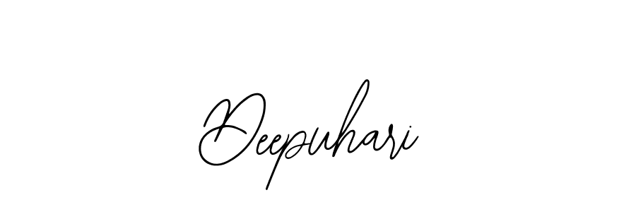 Deepuhari stylish signature style. Best Handwritten Sign (Bearetta-2O07w) for my name. Handwritten Signature Collection Ideas for my name Deepuhari. Deepuhari signature style 12 images and pictures png