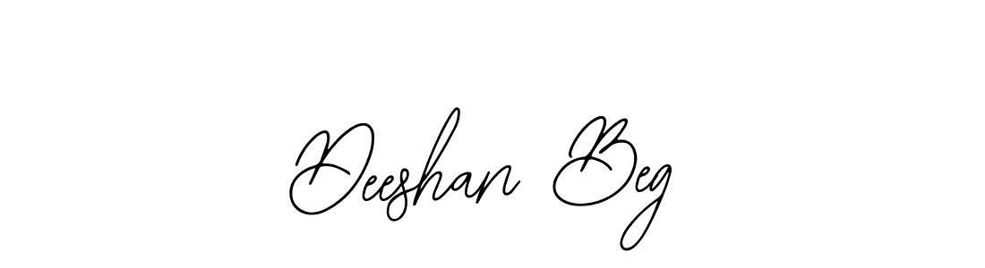 Deeshan Beg stylish signature style. Best Handwritten Sign (Bearetta-2O07w) for my name. Handwritten Signature Collection Ideas for my name Deeshan Beg. Deeshan Beg signature style 12 images and pictures png