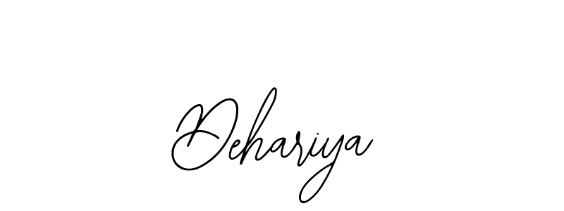Similarly Bearetta-2O07w is the best handwritten signature design. Signature creator online .You can use it as an online autograph creator for name Dehariya. Dehariya signature style 12 images and pictures png
