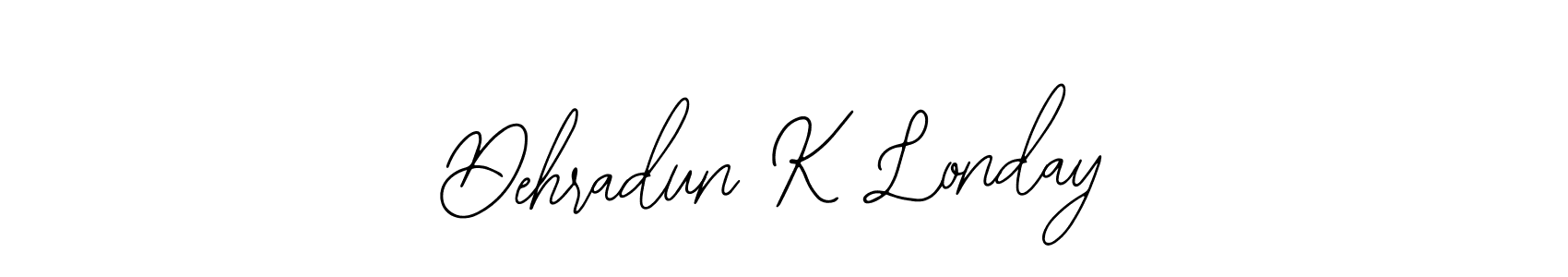 if you are searching for the best signature style for your name Dehradun K Londay. so please give up your signature search. here we have designed multiple signature styles  using Bearetta-2O07w. Dehradun K Londay signature style 12 images and pictures png